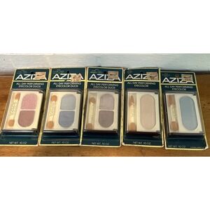 VINTAGE Aziza Eyecolor Cosmetics 1980s Eye Shadow Makeup‎ Lot